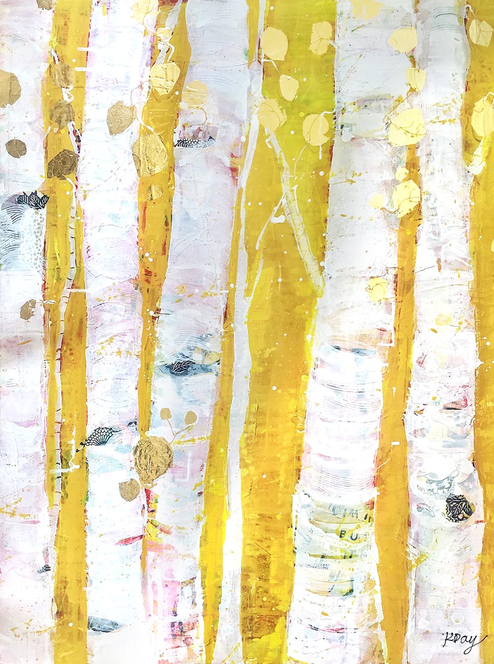 Kellie Day mixed media butterflies