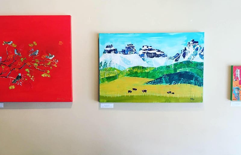 Bird Party and San Juan Ranch by Kellie Day