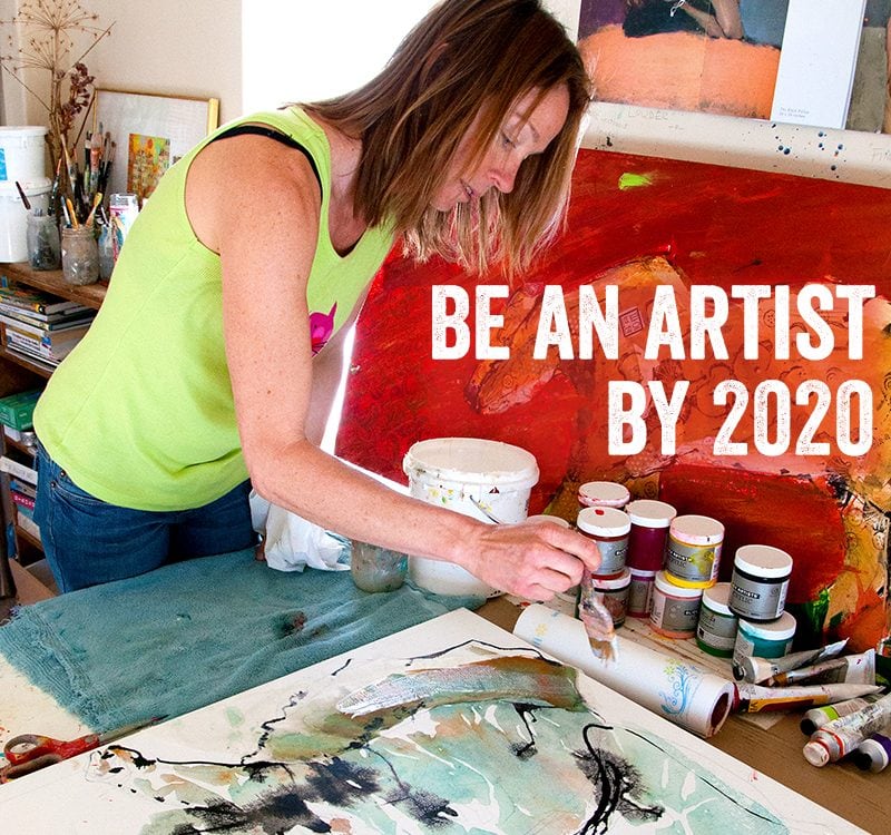 be an artist in 2020- with art mentor kellie day