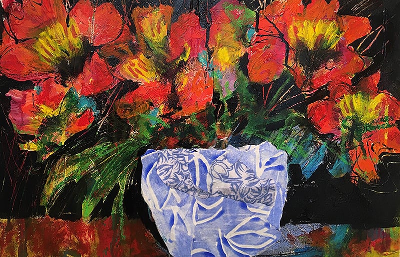 caroline painting from kellie day program