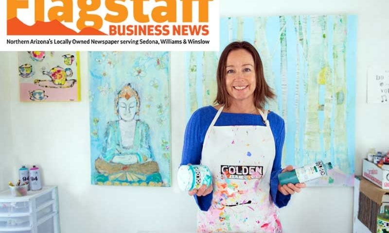 Flagstaff Business News Kellie Day art