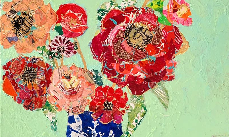 Shirleys-Zinnias-painting-by-Kellie-Day-800