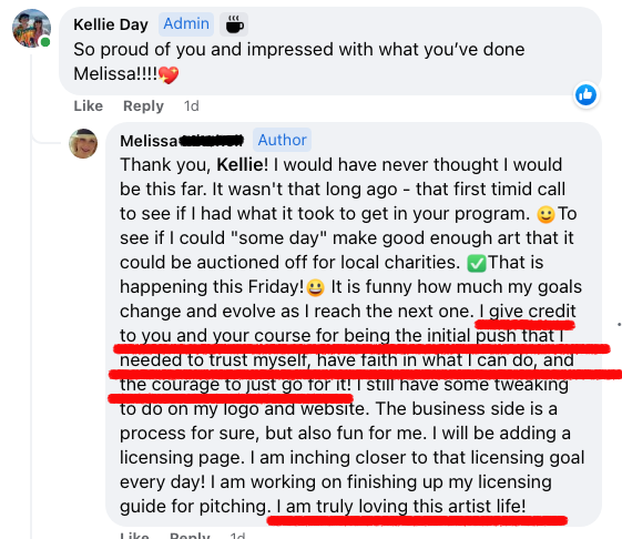 kellie day art program review