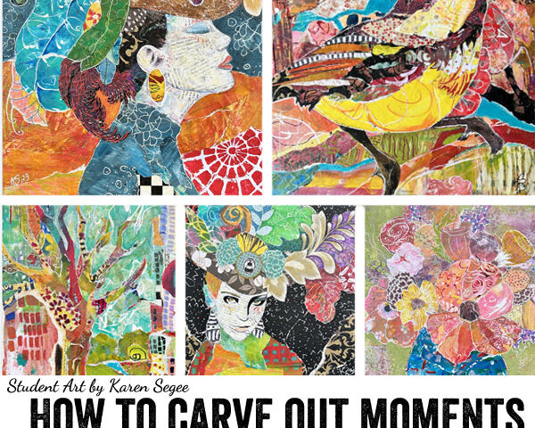 How to carve out moments for your artistic soul