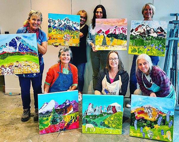 kellie day landscape painting class