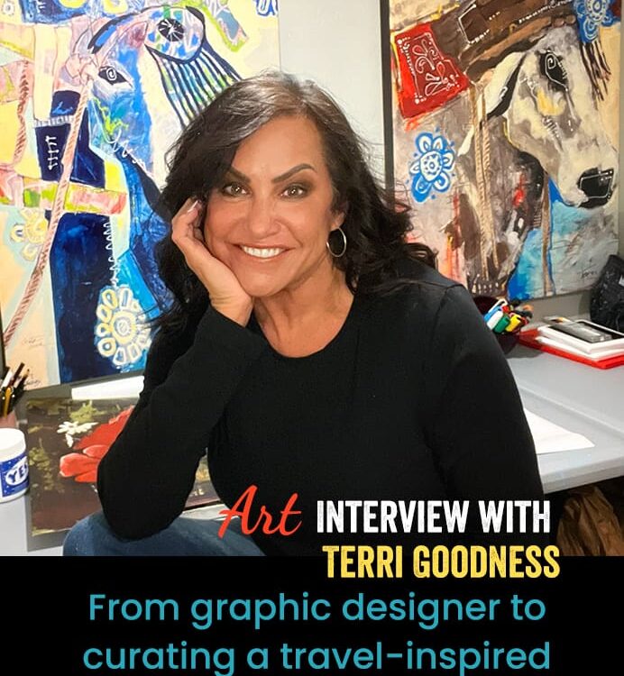 Interview with artist Terri Goodness