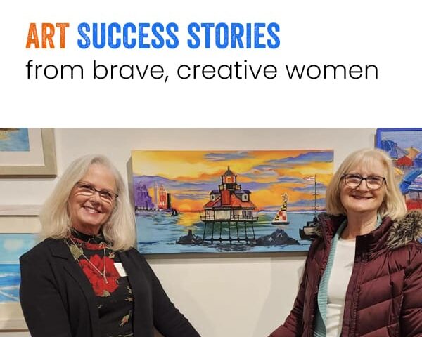 Art success stories from brave creative women