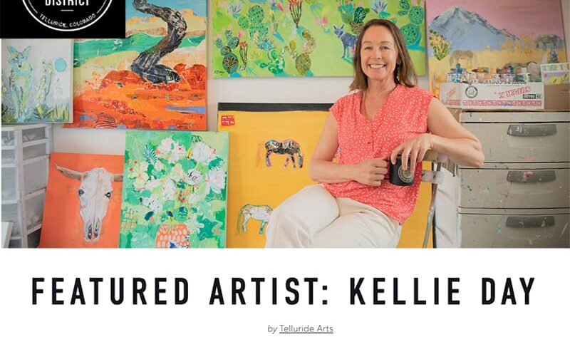 Featured Artist Kellie Day solo exhibit at Telluride Arts