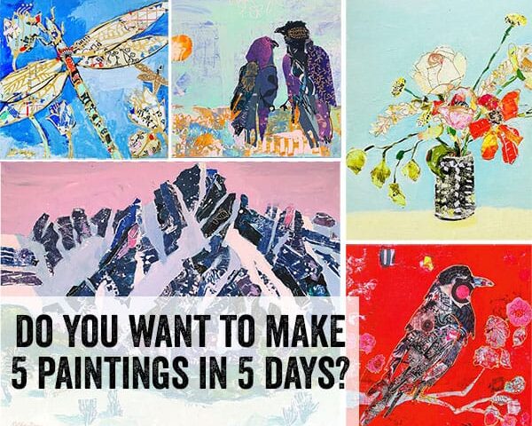 Do you want to make 5 paintings in 5 days?