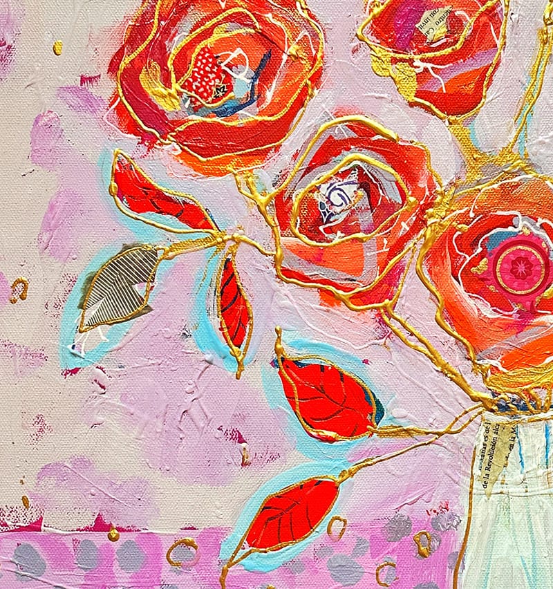 Pink Flower Revolution - kellie day