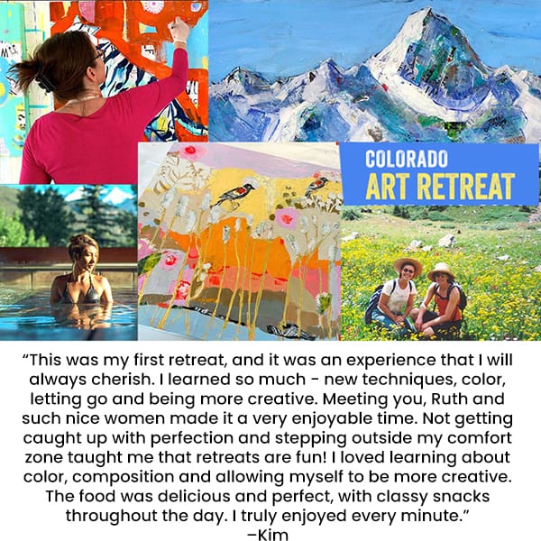 colorado art retreat with kellie day