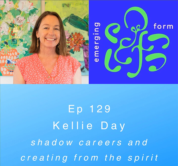kellie day on Emerging Form podcast with Rosemerry Wahtola Trommer and CHristie Aschwanden.